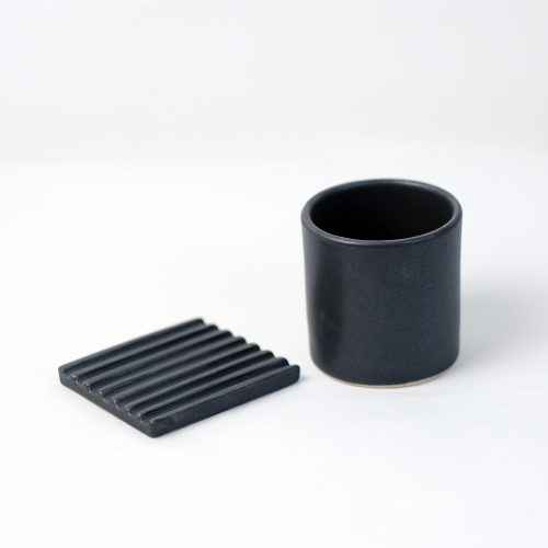 Κεραμικό Σετ Μπάνιου Obsidian